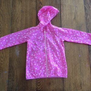 Like new Lands’ End Rain jacket